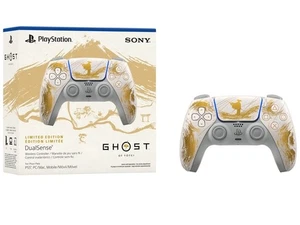 PS5 Dualsense Wireless Controller - Ghost Of Yōtei Gold Limited Edition New - Picture 1 of 8