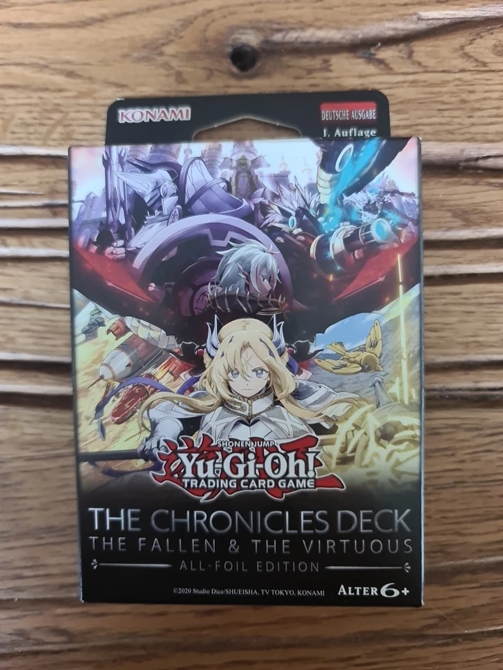 YuGiOh The Chronicles Deck : The Fallen & The Virtuous - NEU & OVP - Deutsch - Bild 1 von 1
