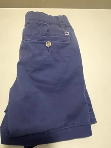 Boy’s Crown And Ivey Shorts Size 10 Blue Adjustable Waist - Picture 1 of 3