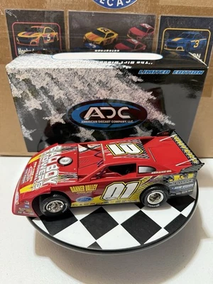 RARE* MARK MARTIN #01 BAD BOY MOWERS ADC LATE MODEL DIRT CAR 2007 1/24 DIECAST - Image 1 of 4