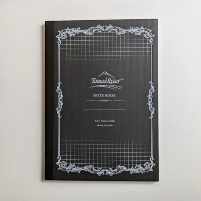 TOMOE RIVER A5 Notebook — 5mm Square Grid (White Paper 52gm² Made in Japan) - Image 1 of 4