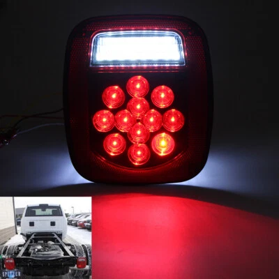 39 luces traseras LED freno señal de giro inversa roja para Jeep Wrangler CJ TJ YJ 76-06 Foto 1 de 4