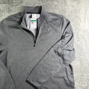 Nike Therma-FIT Golf Pullover 1/2 Zip Gray Athletic Top XL - Picture 1 of 9
