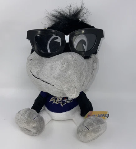 Baltimore Ravens Study Buddies NFL 14" Plush Stuffed Animal Mascot Cover