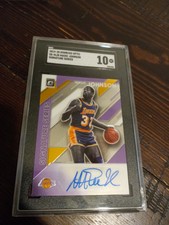 2019-20 Magic Johnson Donruss Optic Signature Series Auto SGC 10 Lakers