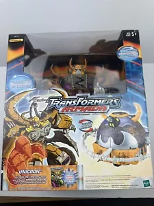 2003 Hasbro Transformers Armada Unicron + Dead End NEW SEALED - Picture 1 of 9