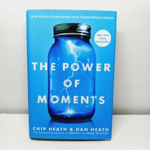 The Power Of Moments (Hardcover Book) By Chip Heath (1st Simon & Schuster... - Picture 1 of 3