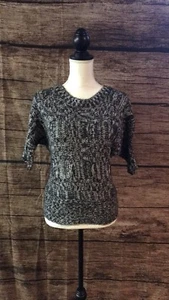 Rue 21 Sweater, Small, Black And Gray, 100% Acrylic, Hand Wash - Picture 1 of 5