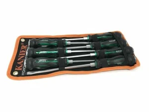 7 cacciaviti a testa battente cacciavite croce taglio italiano crome vanadium - Imagen 1 de 2