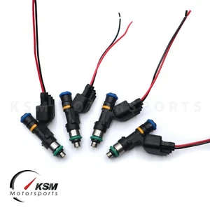 Set 4 1400cc fuel injector for MITSUBISHI EVO X 4B11T fit BOSCH EV14 Evolution - Picture 1 of 12