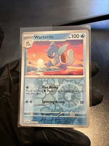 Pokémon TCG Wartortle Scarlet & Violet-151 008/165 Reverse Holo Uncommon *151* - Picture 1 of 1