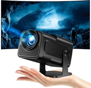 Mini Proiettore, Supporto 4K Decodifica Portatile Videoproiettore, WIFI Bluetoot - Foto 1 di 12