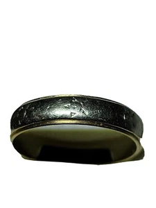 Solid 14K Yellow Gold Men/ Women Wedding Band Ring S-10.5-11 - Picture 1 of 7