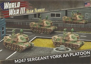 Team Yankee American M247 Sergeant York AA Platoon New - Picture 1 of 1