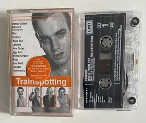 Trainspotting (Music From The Motion Picture) UK 14-Track Cassette Hype Sticker - Picture 1 of 17