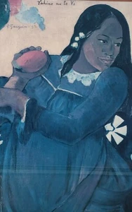 Paul Gauguin, Woman of the Mango (Vahine no te vi)  Poster Rosenbaum Fine Art  - Picture 1 of 7