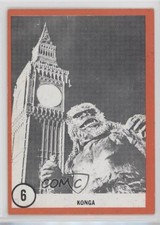 1963 Rosan Famous Monsters Series Konga #6 8b4