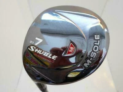 GOLF CLUBS FAIRWAY WOOD MARUMAN SHUTTLE M-SOLE LEFT-HANDED 7W LOFT-21 R-FLEX - Image 1 of 4