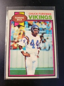 1979 Topps Chuck Foreman card #100.