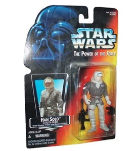 Star Wars, The Power of the Force Red Card, Han Solo in Hoth Gear Actionfigur - Bild 1 von 2