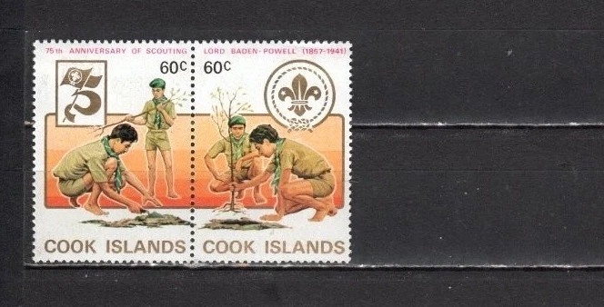 Cook Islands - Unused Block MH/OG Stamps   - Image 1 of 1