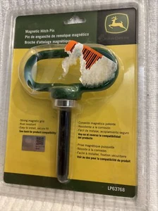 John Deere Pin gancio magnetico LP63768 per attacco rimorchio trattore tosaerba verde - Foto 1 di 5