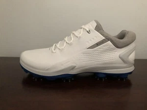 ECCO Biom G3 Gore-Tex Golf Shoes Spikes Men’s Size 11-11.5 (EU 45) White - Picture 1 of 9