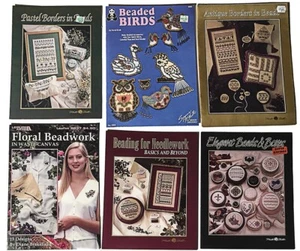 Lot of 6 Beading Pattern Booklets (pre-owned)  - Picture 1 of 1