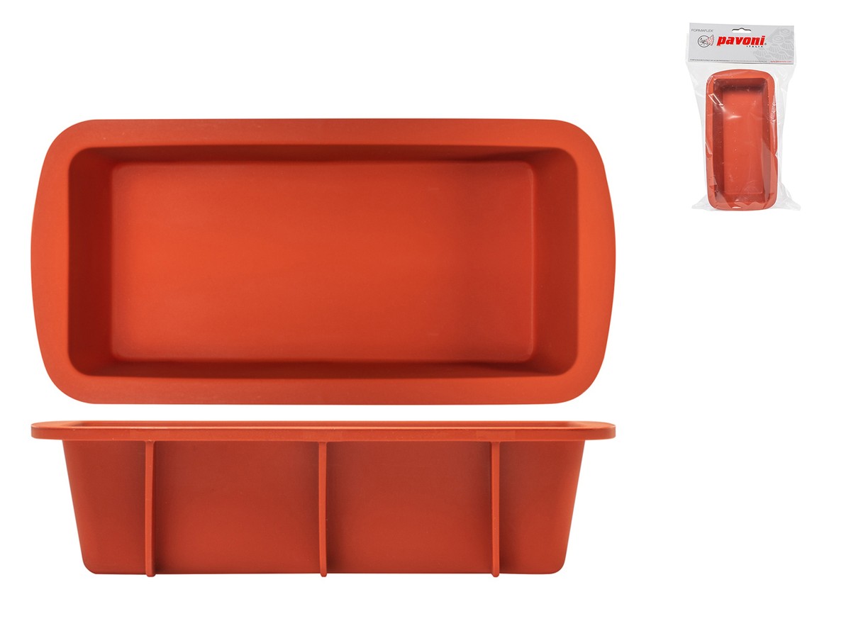 Set 6 Stampi Plumcake In Silicone - Teglie Antiaderenti Per Pane E Dolci, 19.5x9.5x5.5 Cm - Foto 2
