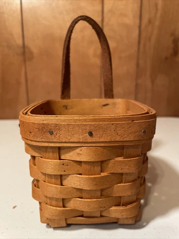 Longaberger 2000 Chives Booking Basket Cover