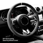 Hand Sewn Alcantara Steering Wheel Cover For Ford Mustang GT Shelby 2015-2021