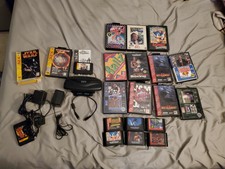 LOT OF 4 sega 32x games, 16 sega genesis games, 32x system with all wires.
