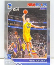 Alen Smailagic RC 2019-20 NBA Hoops Premium Stock Chrome Rookie Card #247 GSW