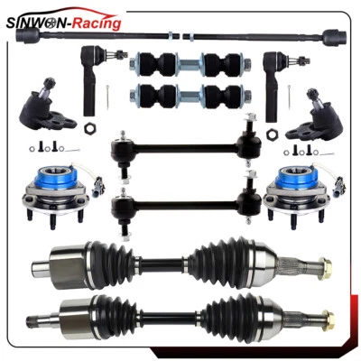 Barra estabilizadora delantera para Chevrolet Monte Carlo 2000-2007 extremo enlace cojinete de cubo de rueda Foto 1 de 4