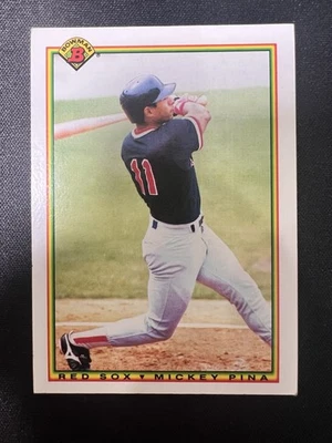 1990 Bowman - Mickey Pina #270 (RC) Topps Baseball Card Collection - Image 1 of 2