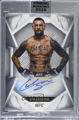 2020 Topps UFC Striking Signatures /110 Cub Swanson #STS-CSW Auto - Image 1 of 2