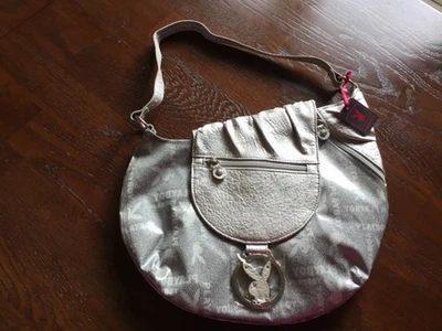 VINTAGE,Y2K,PLAYBOY,MONOGRAM,ASYMETRIC,MEDIUM SHOULDER BAG - Image 1 of 4