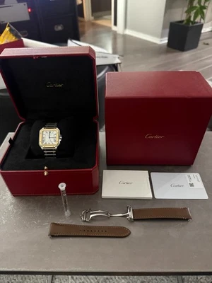 Cartier Santos Medium Two-Tone (W2SA0016) - Image 1 of 4