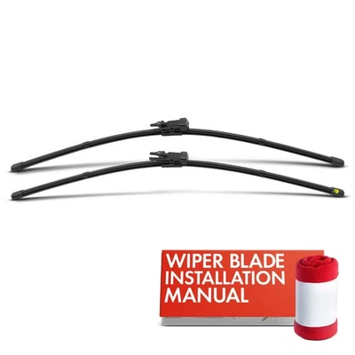 2x Front 24" & 24"Windshield Wiper Blades for Jeep WS Wagoneer Grand Wagoneer - Image 1 of 4