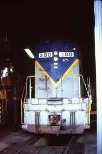 MEC MAINE CENTRAL 280 1983 KODACHROME TRAIN SLIDE - Bild 1 von 1