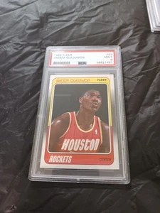 AKEEM OLAJUWON 1988 FLEER PSA 9 - Bild 1 von 3