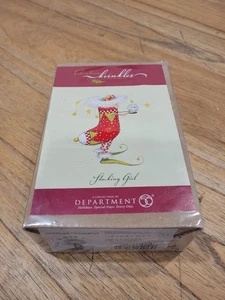 dept 56 brewster christmas krinkles Stocking Girl 2004 - Picture 1 of 4