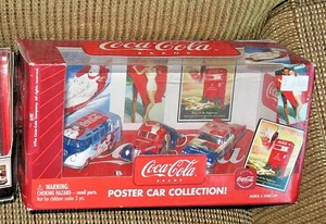 COCA-COLA BRAND POSTER CAR COLLECTION JOHNNY LIGHTNING FREE SHIPPING - Picture 1 of 8
