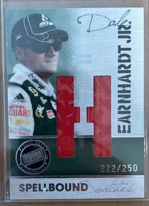 2010 Press Pass Eclipse Spellbound Swatches DALE EARNHARDT JR (#222/250) - Picture 1 of 2