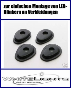 Adapter Adapterplatten LED Blinker Miniblinker Yamaha fairing mounting plates - Picture 1 of 1