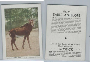 F55 Frostick, Tierkarten, 1933, #44 Zobelantilope - Bild 1 von 1