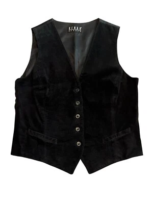 Colete de couro vintage Kenar Studio tamanho G - Imagem 1 de 4