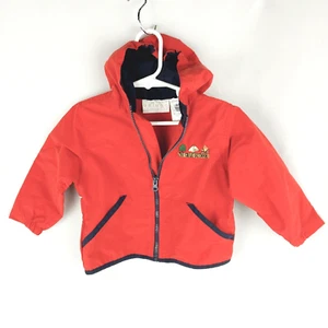 Vintage Beluga New York 24 Monate Unisex Jacke mit durchgehendem Reißverschluss Kapuze und Taschen - Bild 1 von 3