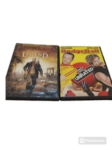 I am Legend dvd & Dodgeball Unrated Dvd - Picture 1 of 12