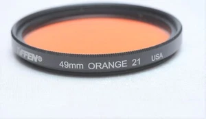 Tiffen 49mm 21 Orange Lens Filter - Picture 1 of 1